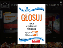 Tablet Screenshot of kebabslupsk.pl